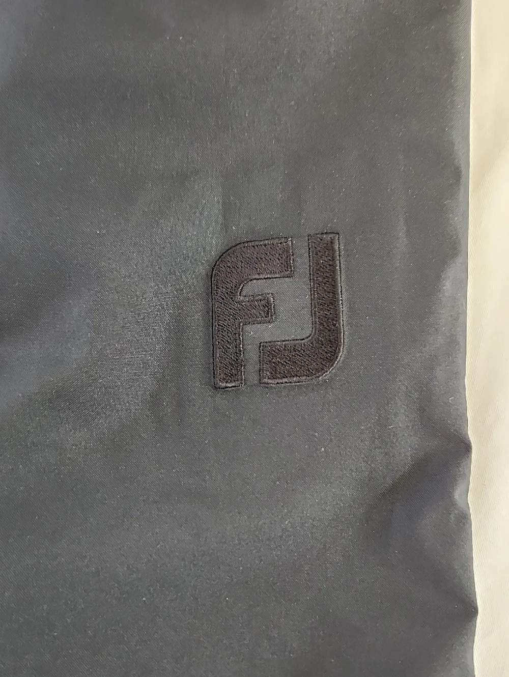 Dryjoys By FootJoy Men's Black Golf Rain Pants Lightweight Comfort Size XL